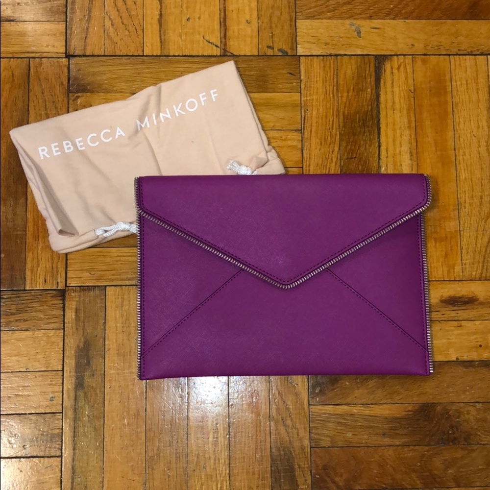 NWT Rebecca Minkoff Leo Envelope Clutch